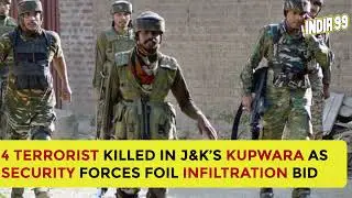 4 Terrorist killed in J & K's Kupwara #shorts