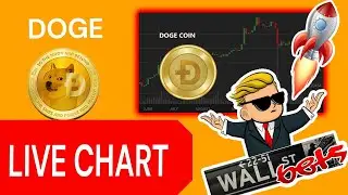 DOGE | LIVE CHART | DOGECOIN LEVELS  & GRAPHS | #DogeCoin #Doge #Crypto | PopTheChart Live Stream