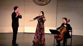 Haydn's Divertissement No. 2, Op. 100 for Flute, Violin and Cello