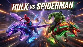 SPIDERMAN Wins The Magic Legendary Dragon Racing Championship &ndash; Epic Racing Challenge