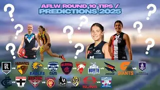 AFLW Round 10 Tips 2025