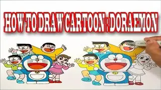 Drawing of doremon || drawing of doremon characters || Drawing of doremon face