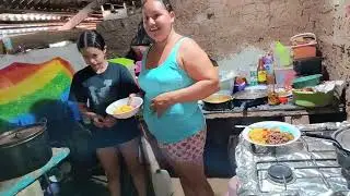 un desayuno humilde pero rico 
