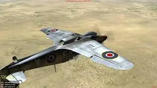 Hurricane vs Saetta  ||  The Aces Series  ||  An IL-2 1946 Video W/Gun Cam  ||  2K