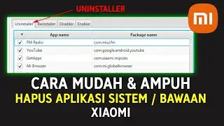 Cara Mudah Hapus Aplikasi Sistem / Bawaan HP Xiaomi, Tanpa UBL & Root (Xiaomi ADB & Fastboot Tools)