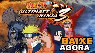 JOGANDO NARUTO ULTIMATE NINJA 3 no celular Android