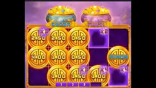 WOW VEGAS CASINO deposit $250 playing different low stakes games part 1