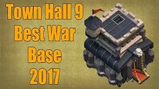 Clash of Clans: Town Hall 9 Best War Base 2017 | CoC TH9 Best Defense Base | TH9 War Base