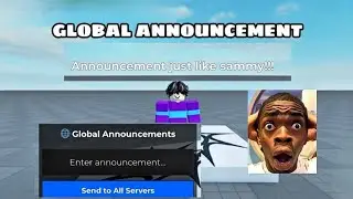 How to make Global Announcement Panel Studio lite | Tutorial guide  