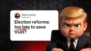 Election reforms: TOO LATE to save voting trust?