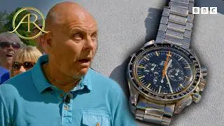 Extremely Rare Omega Speedmaster Bought For £45 Leaves Owner Stunned | Antiques Roadshow UK