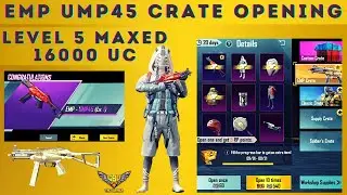 EMP UMP 45 CRATE OPENING | EMP UMP 45 CRATE OPENING BGMI | EMP CRATE OPENING BGMI | #BGMI