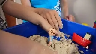 Simple Moon Sand Recipe [Crafts for Kids #2]