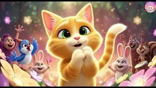 🎵👏 Clap Your Hands, Puffy Cat 👏😺 | Fun Action Rhyme 🎶 Happy Sing-Along for Kids 🌈🌟