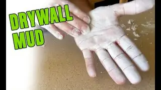 DRY WALL REPAIR MIX & HOW TO CLEAN IT UP!