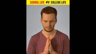 School life vs college life | Difference between school and college | #shorts #factside
