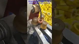 Toroid coil winding machine winds 0.8mm thick wire toroid inductor choke coil (SS900B6)#chinafactory