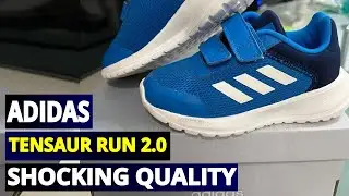 Обзор кроссовок Adidas Tensaur Run 2.0: лучшие детские кроссовки 2026 года? 👟 (Распаковка и тест ...