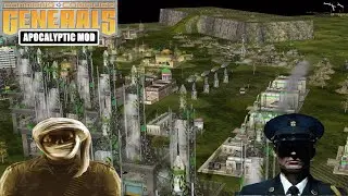 GLA GREAT LEADER VS USA BOSS! C&C Generals Zero Hour Apocalyptic 2.2