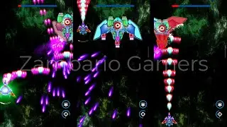 Alien Shooter Level 24 Medium Hard Crazy | Boss Deroplatyinae By Zambario Gamers