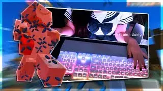 Ranked Skywars | Minecraft Keyboard & Mouse ASMR + handcam