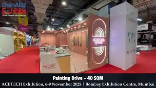 Painting Drive at ACETECH Exhibition 2025 &ndash; Designed & Built by BrainADZ Exhibits