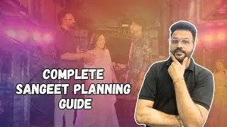 How to plan a wedding sangeet event | Complete Sangeet Planning Guide | Complete flow of Sangeet