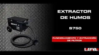 Extractor y aspirador de humos para soldadura S750 PROWELD LAYVA S.A.