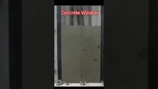 How Concrete Vibrator Work |  Demonstration | #civil #engineering #education
