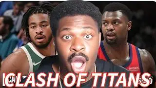 I Was NOT Ready for This Battle 🤯 | Bucks vs Pelicans Reaction