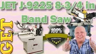 JET J-9225 8-3/4 in. 3Ph Zip Miter Horizontal Band Saw