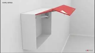 Подъемный механизм Huwilift Senso для складных фасадов