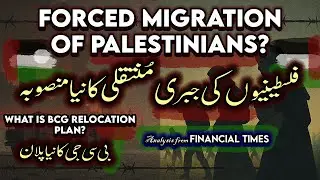 Palestinian Relocation Plan by BCG
