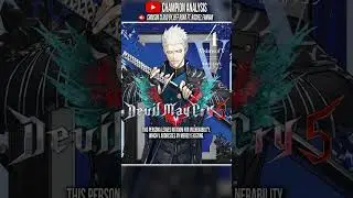 V имеет решающее значение для Devil May Cry | Пример #devilmaycry