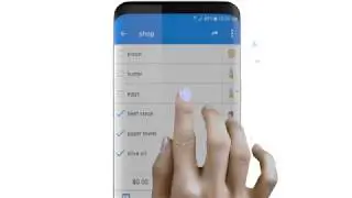 Smart List App- Add photos to your shopping List