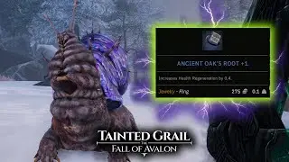 How To Get The Ancient Oak's Root Ring In Tainted Grail Fall Of The Avalon