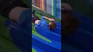 falling down a kids slide fail #fail #failarmy