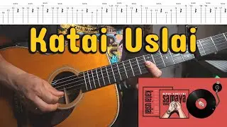 Katai Uslai |&nbsp;Bipul Chettri |&nbsp;Guitar lesson with tabs |&nbsp;Lyrics + Chords