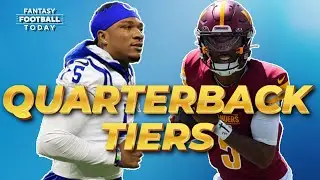QB Tiers! Anthony Richardson as QB1? Jayden Daniels' Upside & More! | 2024 Fantasy Football Advice