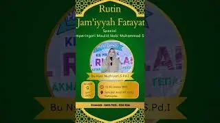 Bersama Ustadah Nuzhiyati Munaseh,  SPdI