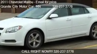 2011 Chevrolet Malibu LT - for sale in Waite Park, MN 56387