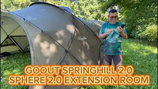 GOOUT SPRINGHILL 2.0 SPHERE 2.0 EXTENSION ROOM. Green Avanza Camping.