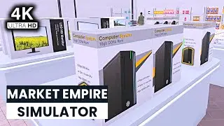 Market Empire Simulator #1 Store Level MAXED - Longplay +Reshade Overhaul
