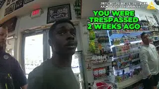 Busted for Trespass After Warning - Palm Beach Gardens, Florida - February 26, 2025