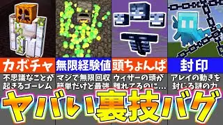 【マイクラ】ヤバすぎる統合版のバグ技・隠し要素８選【まいくら・マインクラフト】