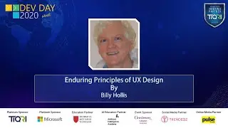 Enduring Principles of UX Design - Billy Hollis