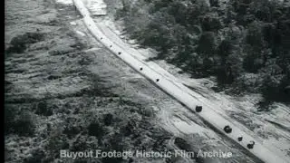 HD Historic Archival Stock Footage WWII Supplies Roll to China Over Stilwell Road