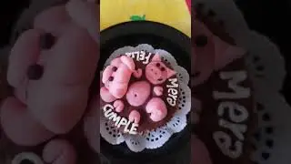 Mamut decorado con mazap&aacute;n de leche 