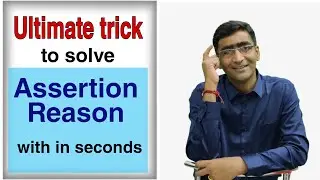 best strategy to solve assertion and reason|| How to solve assertion and reasoning problems #shorts
