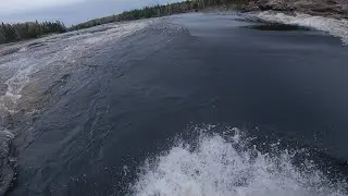 Massive board whip on Riverboard